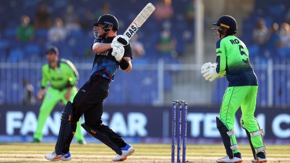Namibia's captain Gerhard Erasmus top-scored in the game that took them to the Super 12s