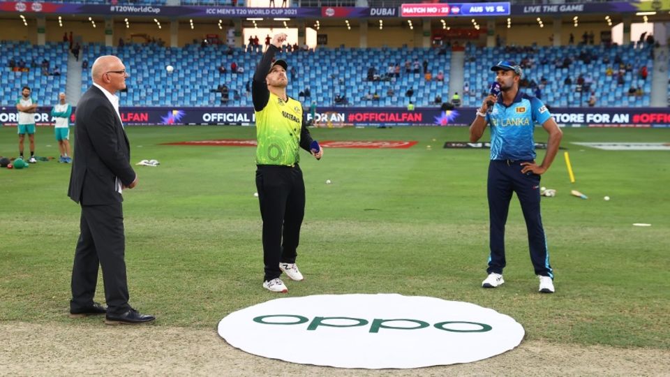 Aaron Finch has a good record with the coin this World Cup
