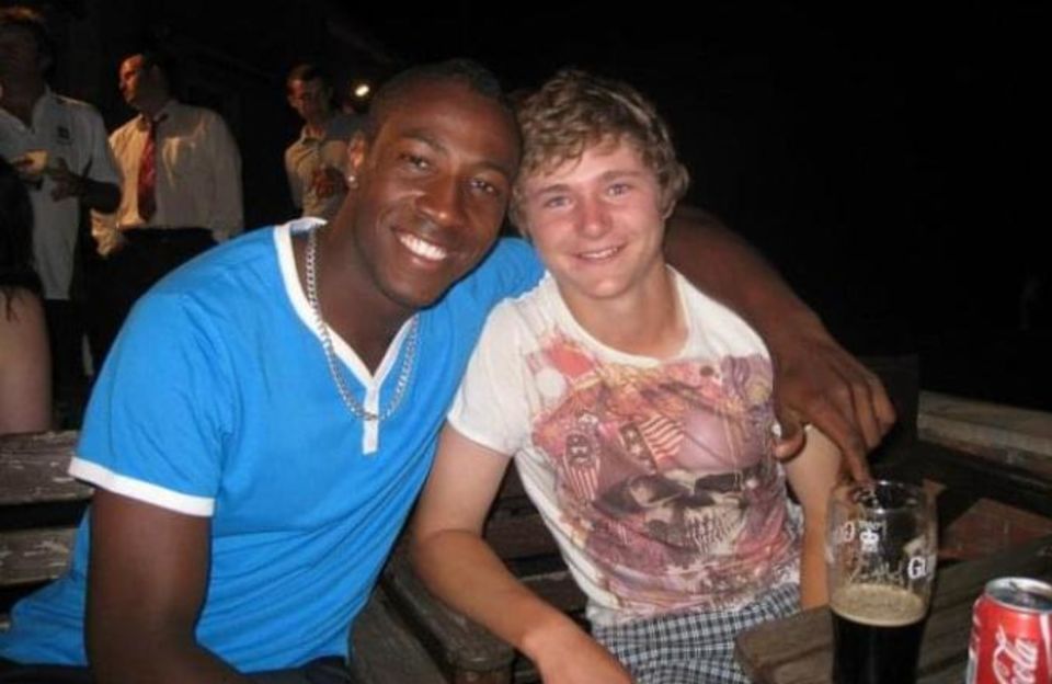 Sixteen-year-old George Rhodes got to rub shoulders with the soon-to-be global superstar