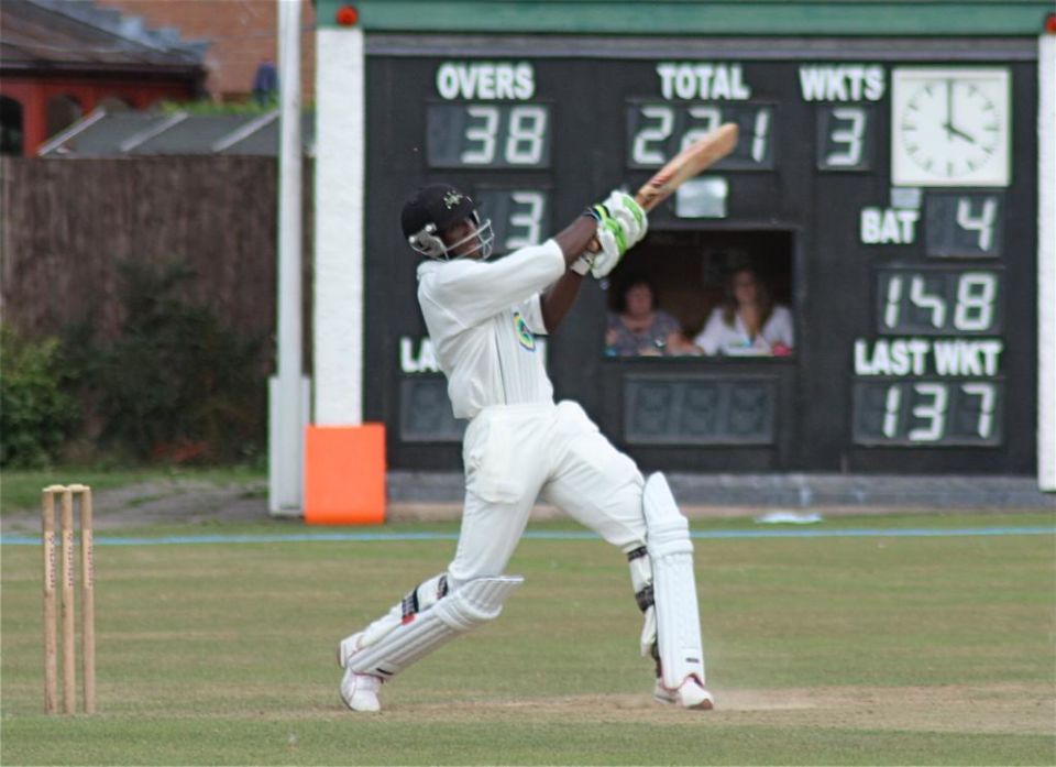 Russell made nearly 800 runs at a strike of over 160 for Barnards Green in 2010