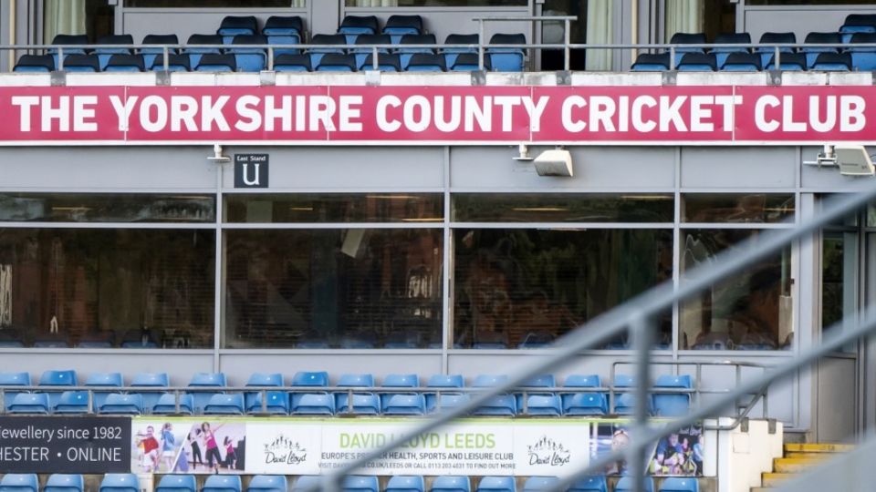 A view of Yorkshire County Cricket Club's Headingley Stadium in Leeds
