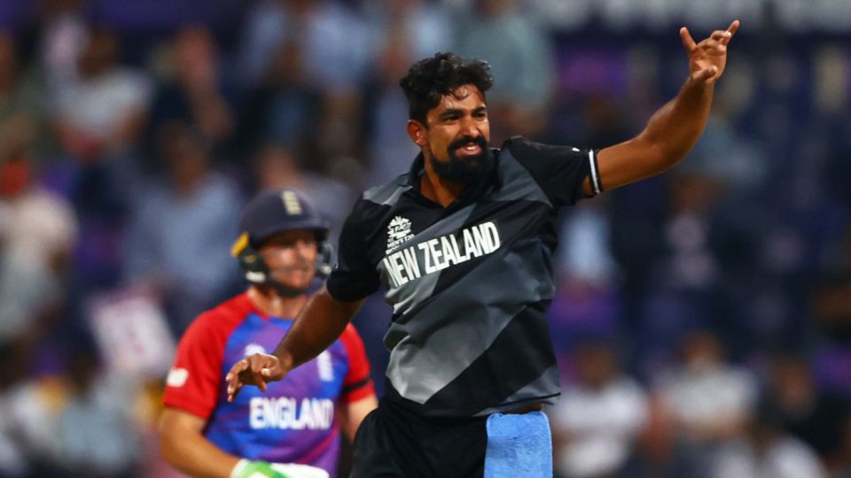 Ish Sodhi is one strike away from 100 wickets in T20I cricket