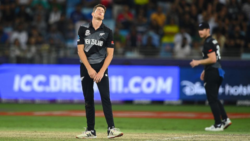 Mitchell Santner will fly out once he recovers and tests negative