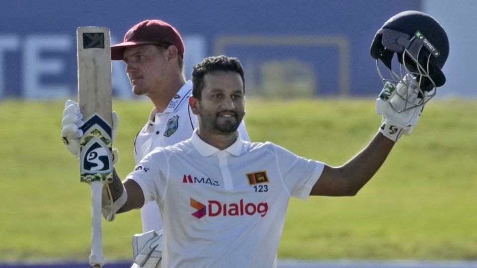 Dimuth Karunaratne scored hundreds in consecutive Tests