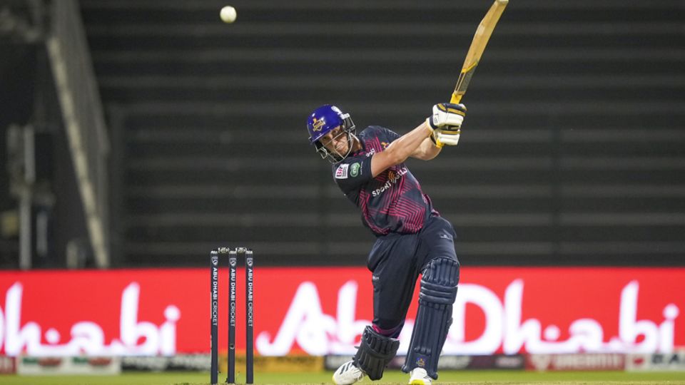 Tom Kohler-Cadmore clubs down the ground