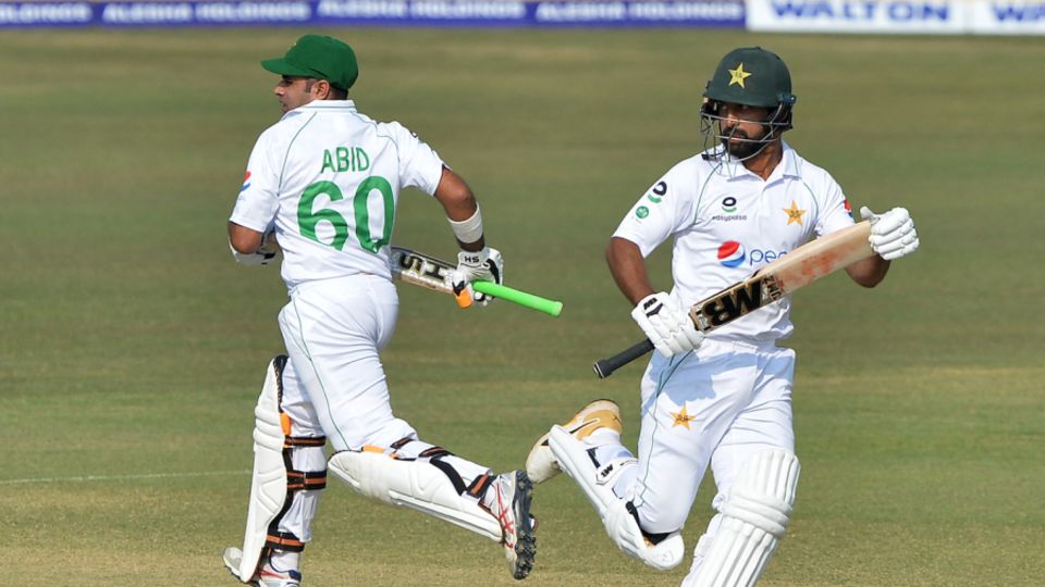 Abid Ali and Abdullah Shafique have together put on 145 runs in Chattogram