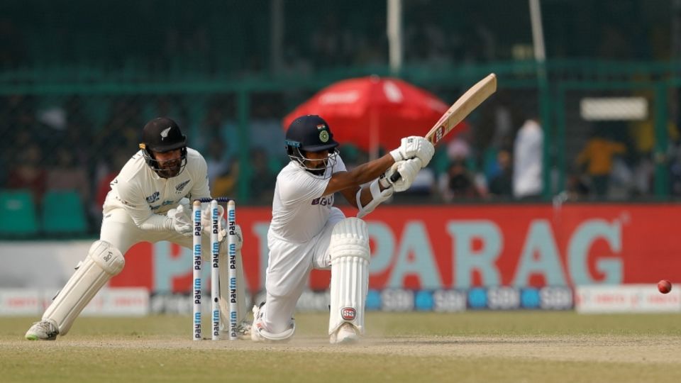 Wriddhiman Saha struck an unbeaten 61 after being off the field with a stiff neck on day three