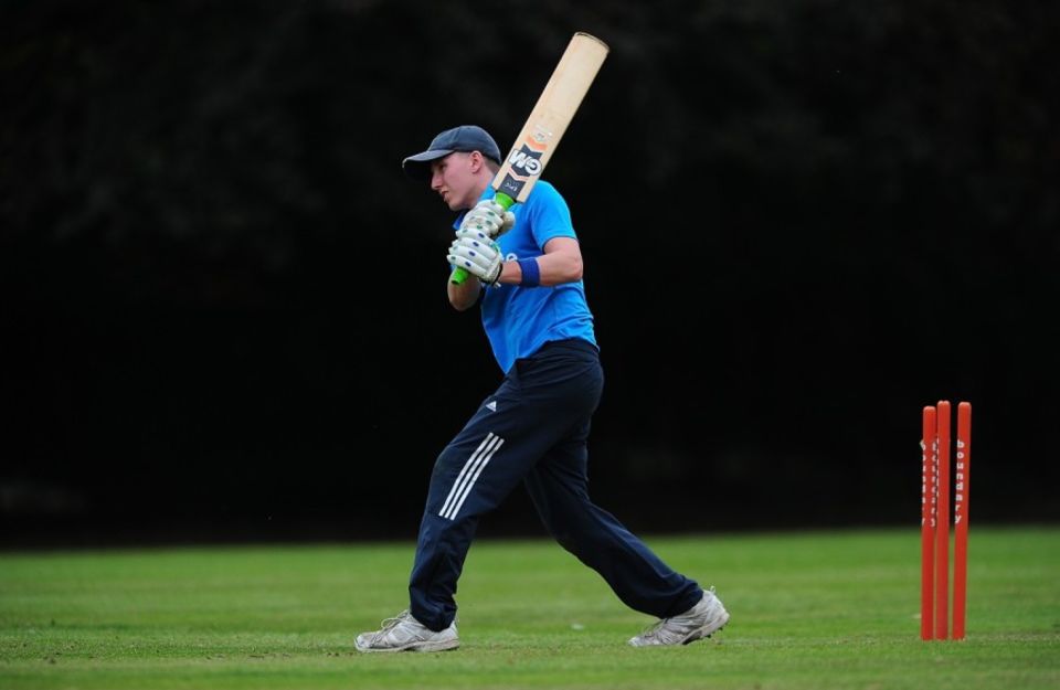 England captain Ed Hossell got into blind cricket after his mother saw a flyer for Somerset's visually impaired cricket team at a Sainsbury's