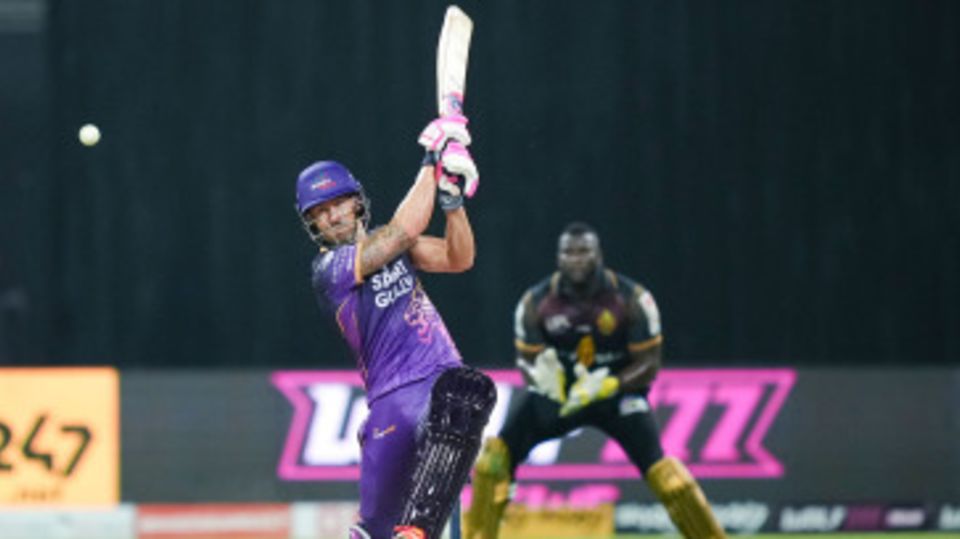 Faf du Plessis launches one straight