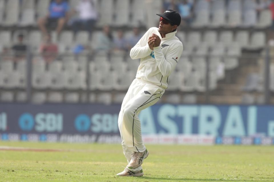 Wicket No. 10: Mohammed Siraj c Rachin Ravindra b Ajaz Patel 4