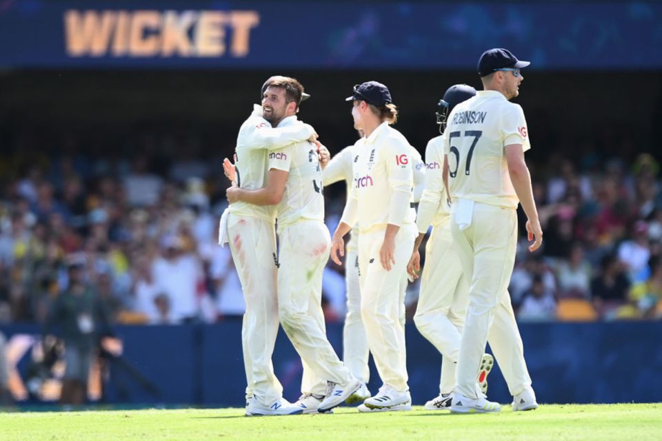 Mark Wood impressed at the Gabba