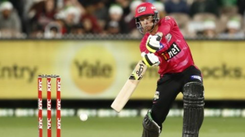 Josh Philippe made 99 not out to guide Sydney Sixers home
