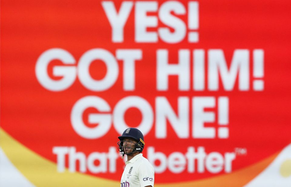 Jos Buttler trudges off