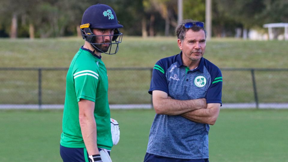 David Ripley is standing in as Ireland's head coach