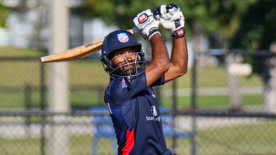 Sushant Modani drives over cover