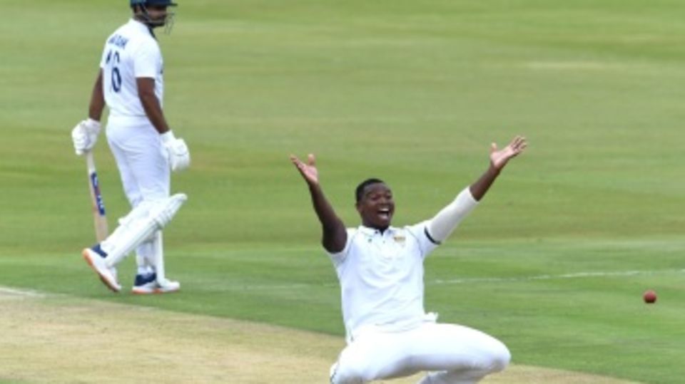 Lungi Ngidi was South Africa's most successful bowler on the first day