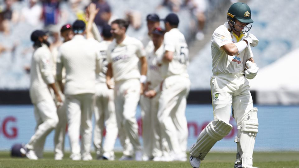 Marcus Harris rode his luck but was eventually done in by James Anderson