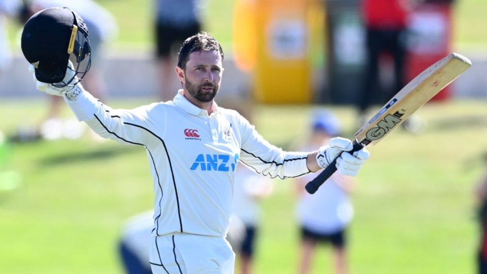Devon Conway kicked off 2022 with a century