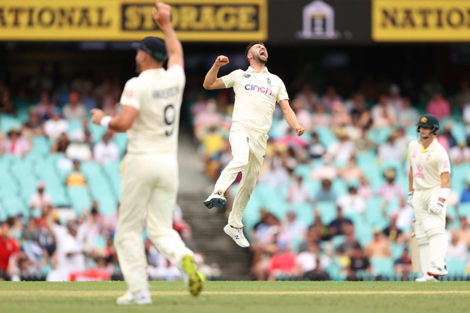 Mark Wood claimed the wicket of Marnus Labuschagne