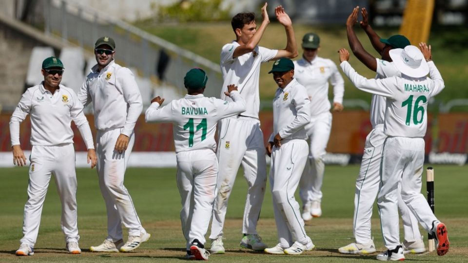 South Africa's fast bowlers came into this Test match with a clear advantage in height