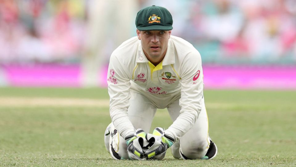 Alex Carey has had a mixed series with the gloves