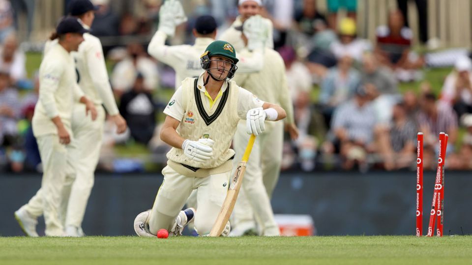 Stuart Broad bowled Marnus Labuschagne around his legs