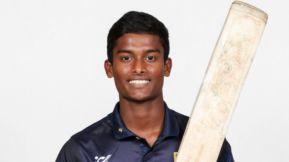 Sakuna Liyanage bailed out Sri Lanka with his run-a-ball 85