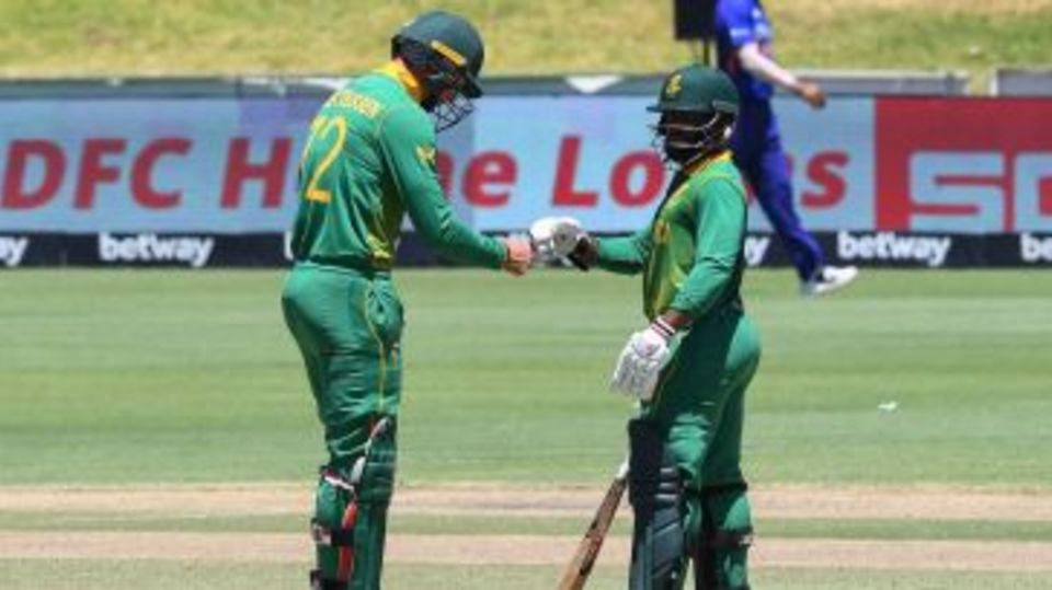 Temba Bavuma and Rassie van der Dussen led South Africa's fightback