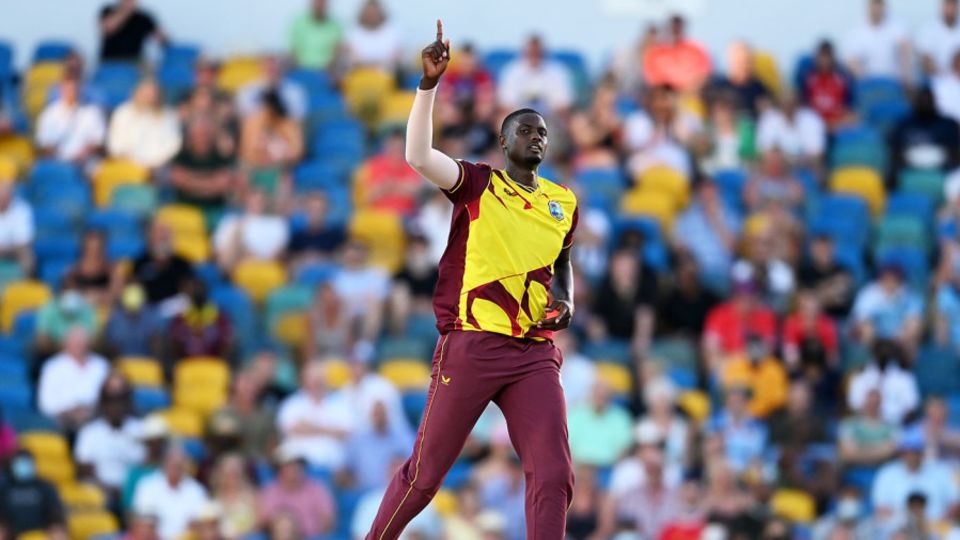 Jason Holder returned career-best figures to rout England at Bridgetown once again