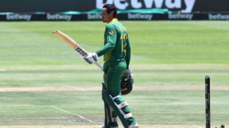 Quinton de Kock got to his 17th ODI hundred