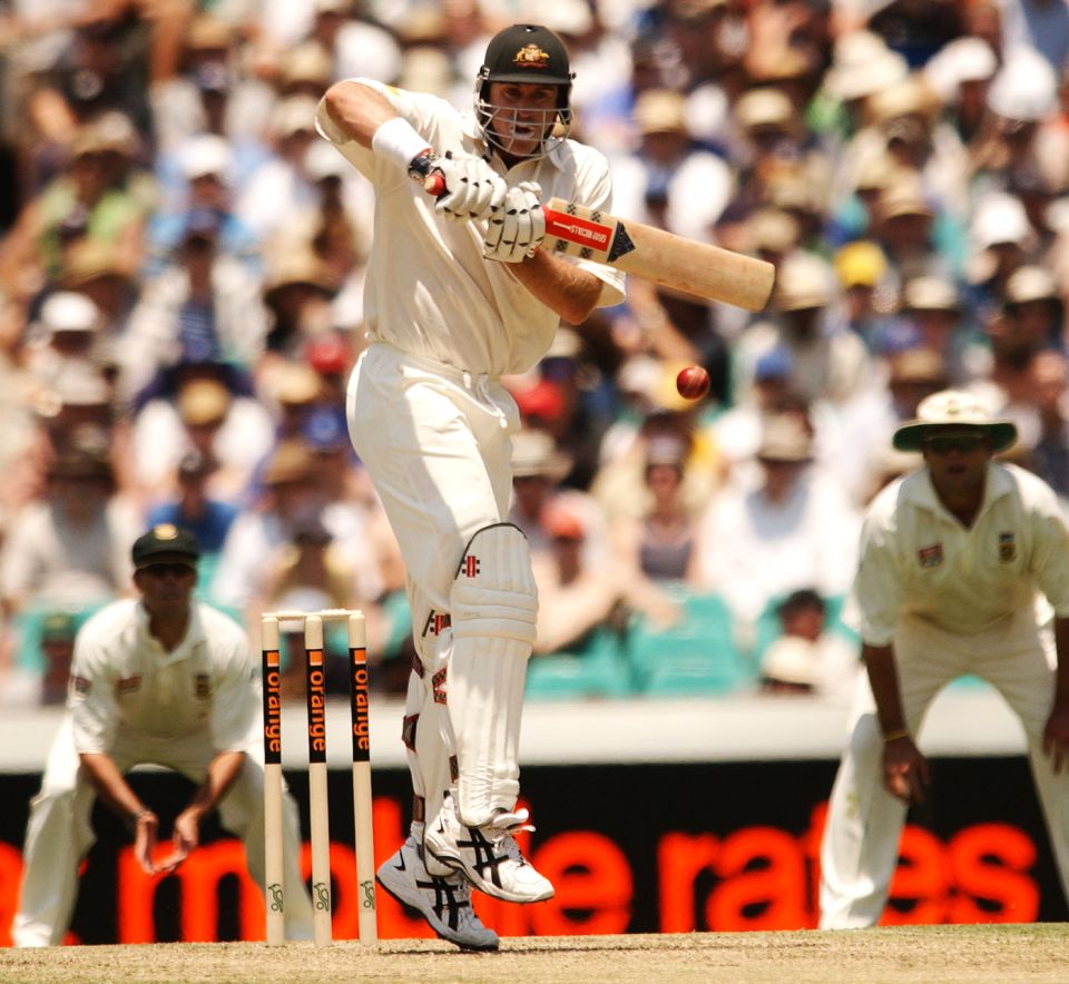 The long game: Matthew Hayden is one of only three batters over 6ft to have scored 5000 Test runs at an average of 50 or more