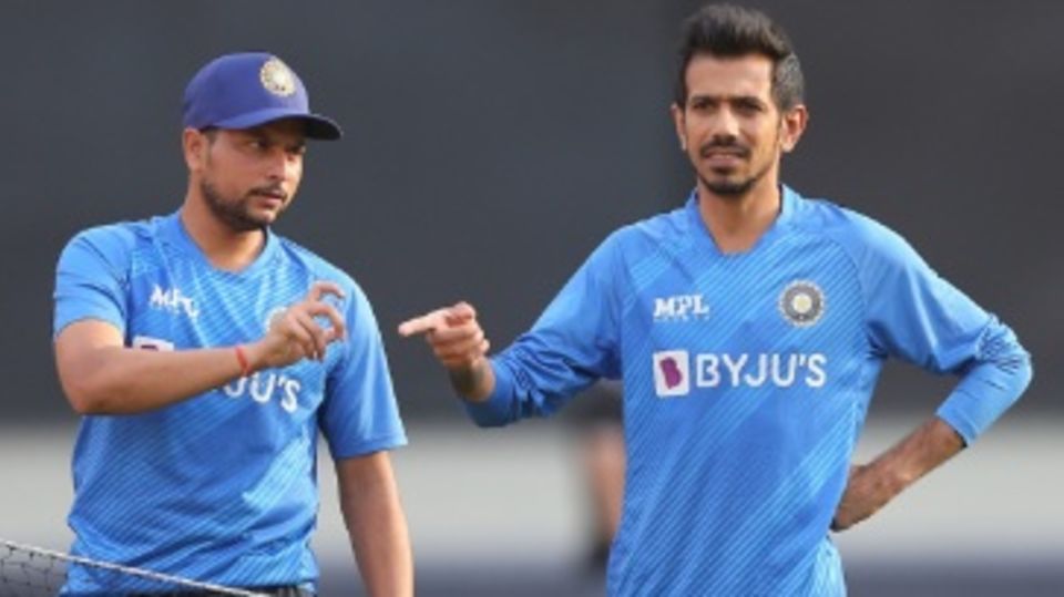 Yuzvendra Chahal and Kuldeep Yadav reunite at the India nets