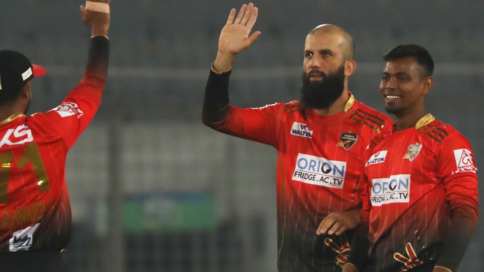 Moeen Ali was a big hit for Comilla Victorians