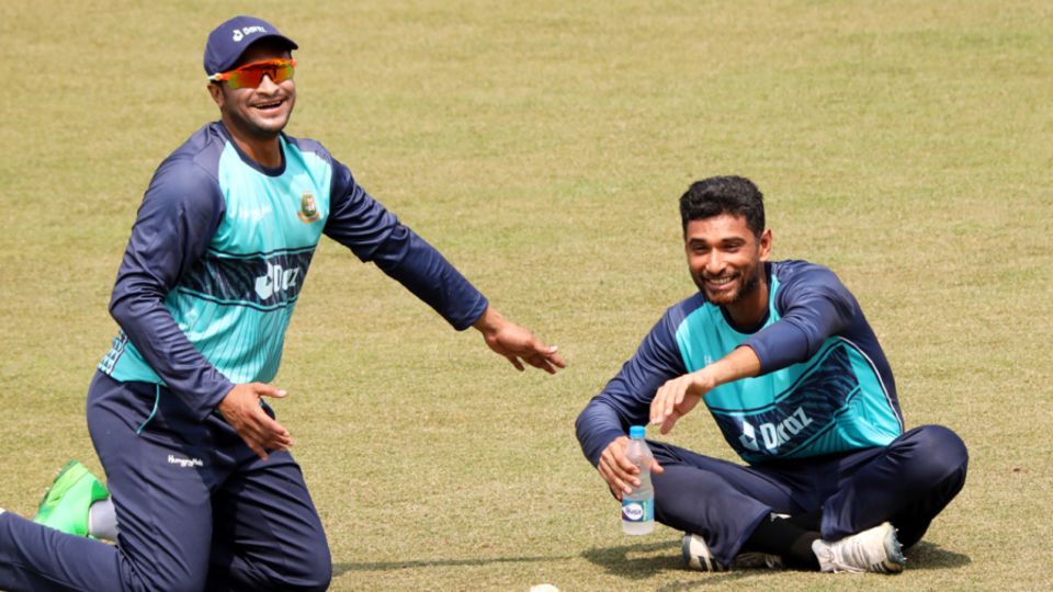 Bangladesh have their four seniors, including Shakib Al Hasan and Mahmudullah, back for the series