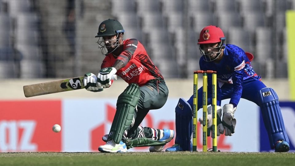 Litton Das looked most comfortable for Bangladesh, and dragged them forward