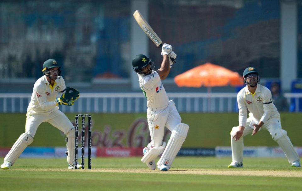 Shafique's treated Nathan Lyon with respect, but not deference