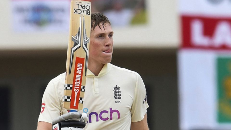 Zak Crawley made his second Test hundred