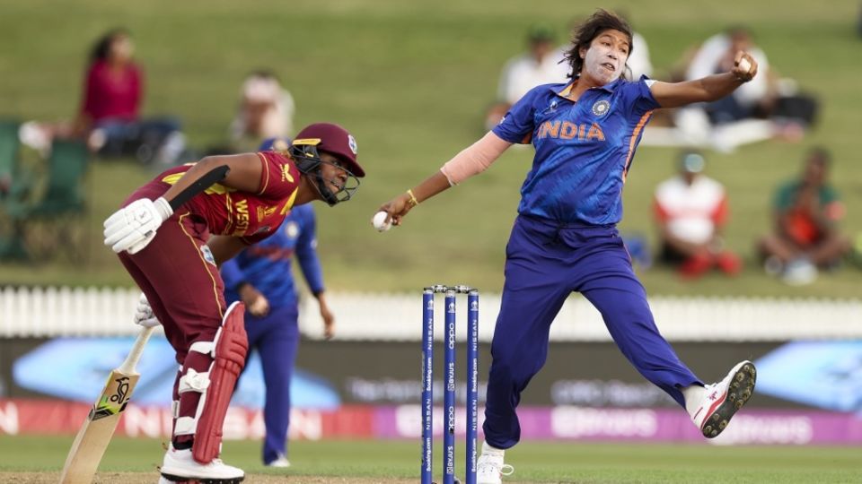Jhulan Goswami began her international career in March 2002