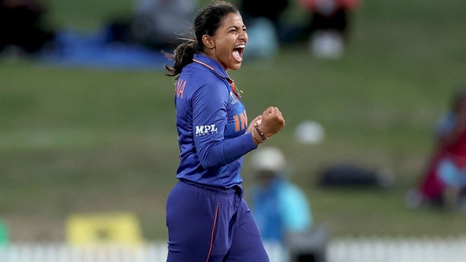 Sneh Rana dismissed both the West Indies openers after a strong start