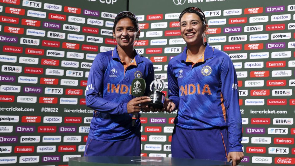 Smriti Mandhana and Harmanpreet Kaur added 184, the highest for India in Women's World Cups