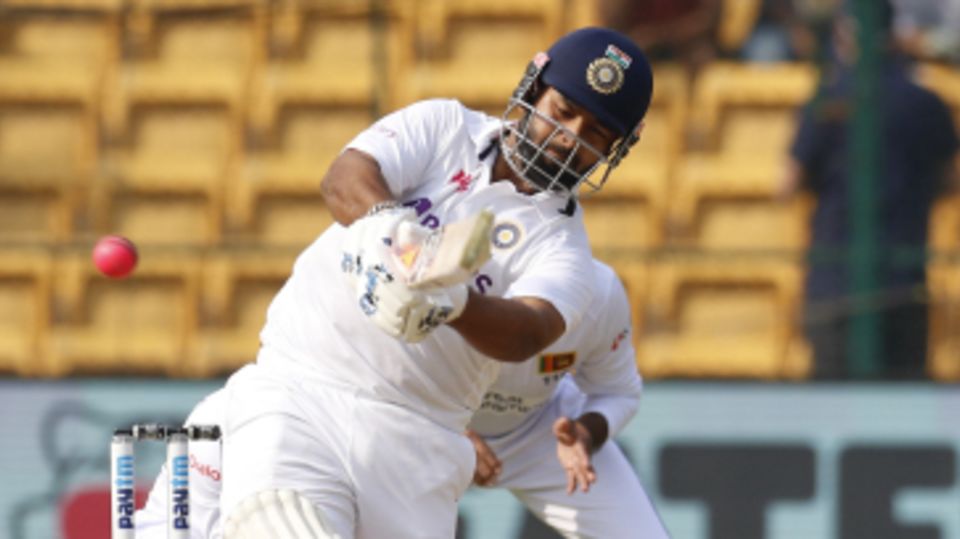 Rishabh Pant targeted the midwicket region against the spinners