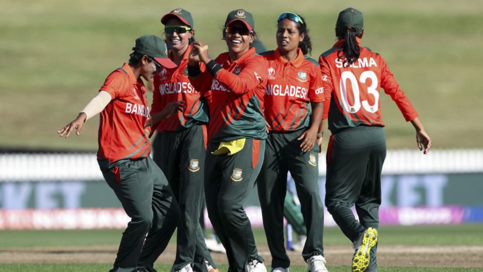 Fahima Khatun introduced a new celebratory jig for each wicket