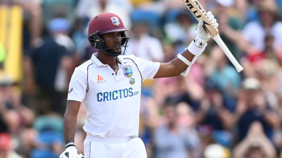 Kraigg Brathwaite took his innings past 150