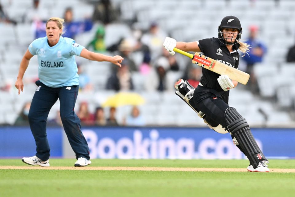 Kerr bats in the 2022 ODI World Cup