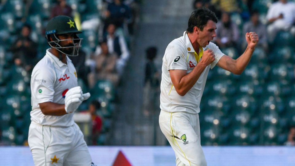 Cummins' 12 wickets in the three Tests came at an average of 22 - incredible in a batters' series