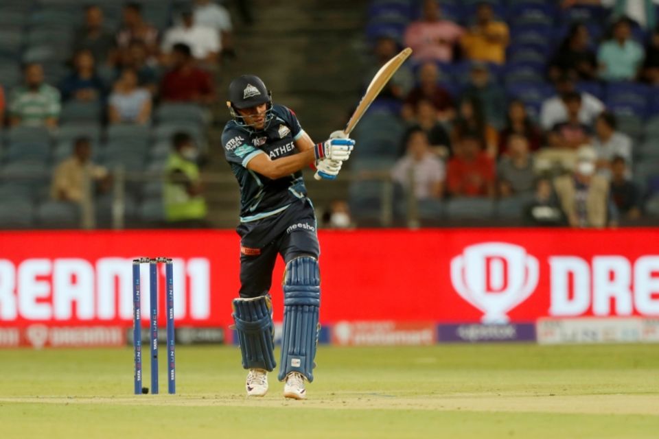Shubman Gill played only six dot balls during his 84 against Delhi Capitals