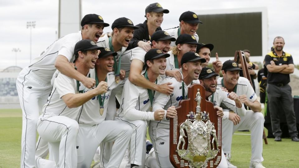 WA won their first Sheffield Shield in 23 years