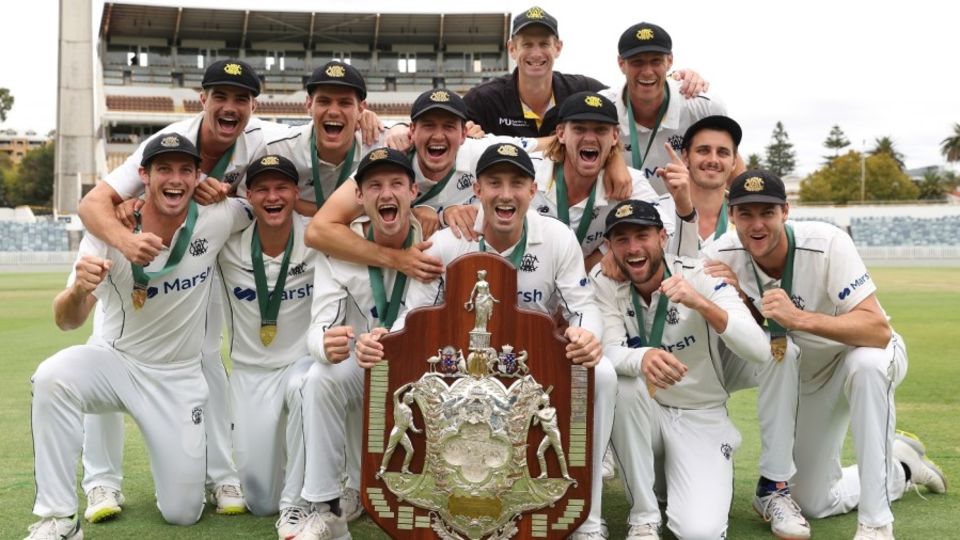 Western Australia won the 2021-22 Sheffield Shield title