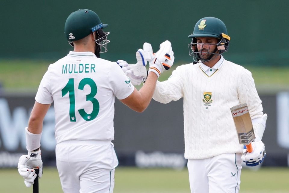 Wiaan Mulder and Keshav Maharaj have both been included in South Africa's Test squad