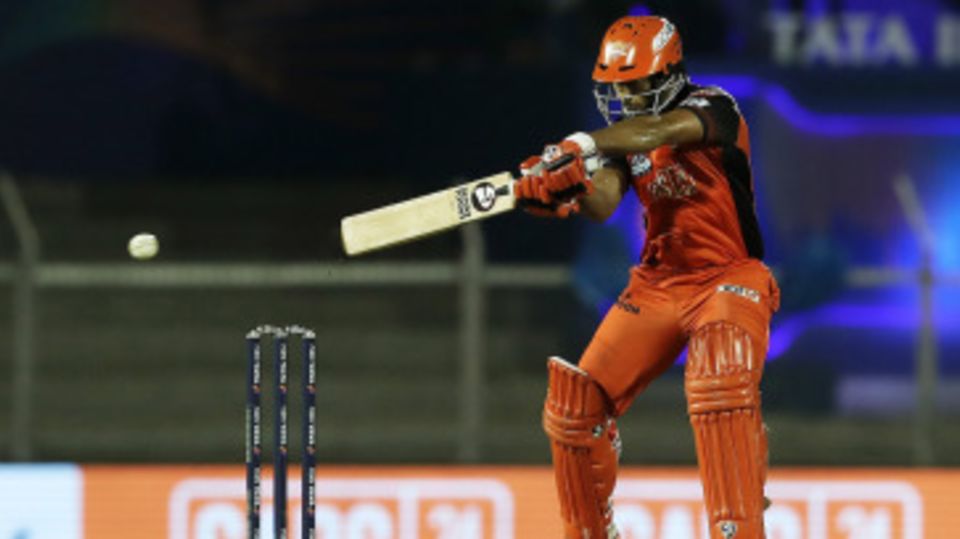 Rahul Tripathi brought up his half-century in just 21 balls